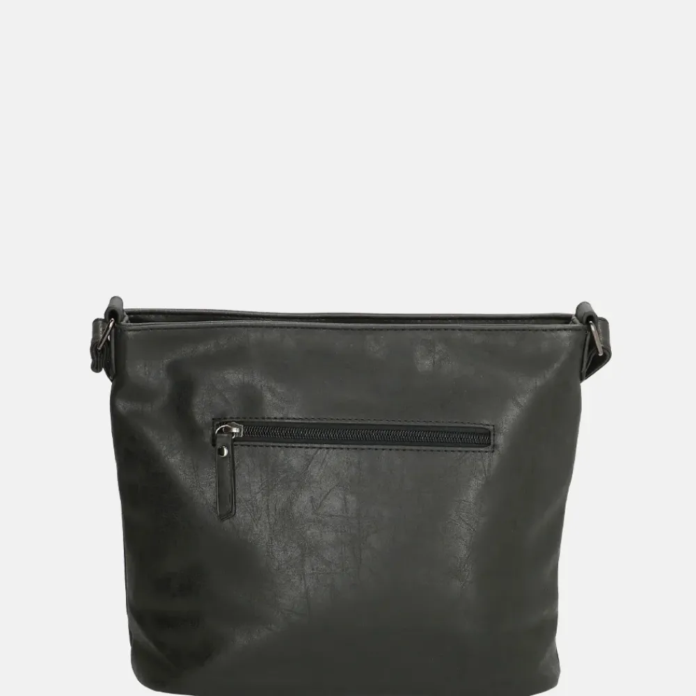 Crossbody Tassen^Enrico Benetti Noumea crossbody tas black