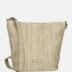 Crossbody Tassen^Enrico Benetti Raffia crossbody tas M natuur