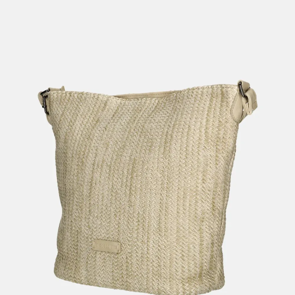 Crossbody Tassen^Enrico Benetti Raffia crossbody tas M natuur