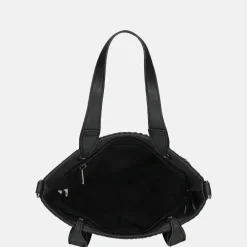 Handtassen^Enrico Benetti Raffia handtas S zwart