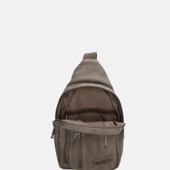 Crossbody Tassen^Enrico Benetti Rotterdam crossbody tas middentaupe