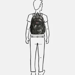 School Rugzakken | School Rugzakken^Enrico Benetti Santa Cruz rugzak 17 inch black
