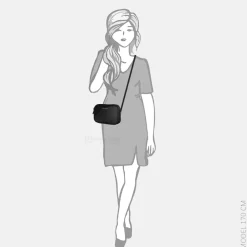 Crossbody Tassen^Enrico Benetti Sarah crossbody tas zwart