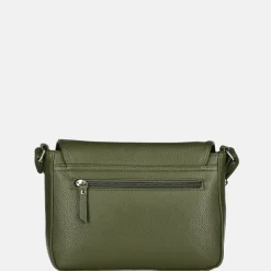 Crossbody Tassen^Enrico Benetti Sarah crossbody tas olijfgroen