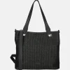 Shoppers^Enrico Benetti Summer shopper M zwart