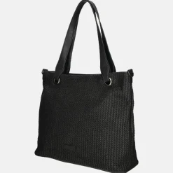 Shoppers^Enrico Benetti Summer shopper M zwart