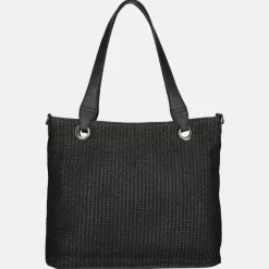 Shoppers^Enrico Benetti Summer shopper M zwart