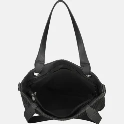 Shoppers^Enrico Benetti Summer shopper M zwart