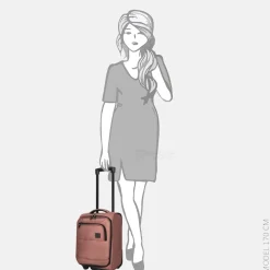 Handbagage Tassen | Underseaters^Enrico Benetti Upright underseater oudroze