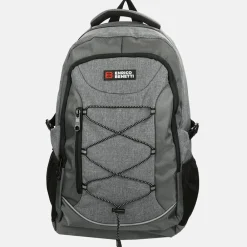 School Rugzakken | School Rugzakken^Enrico Benetti Yellow Stone rugzak 15 inch lichtgrijs