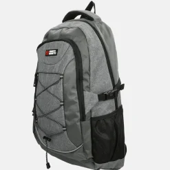 School Rugzakken | School Rugzakken^Enrico Benetti Yellow Stone rugzak 15 inch lichtgrijs
