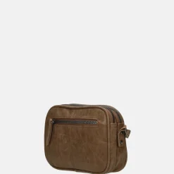 Crossbody Tassen^Enrico Benetti Zoë crossbody tas camel