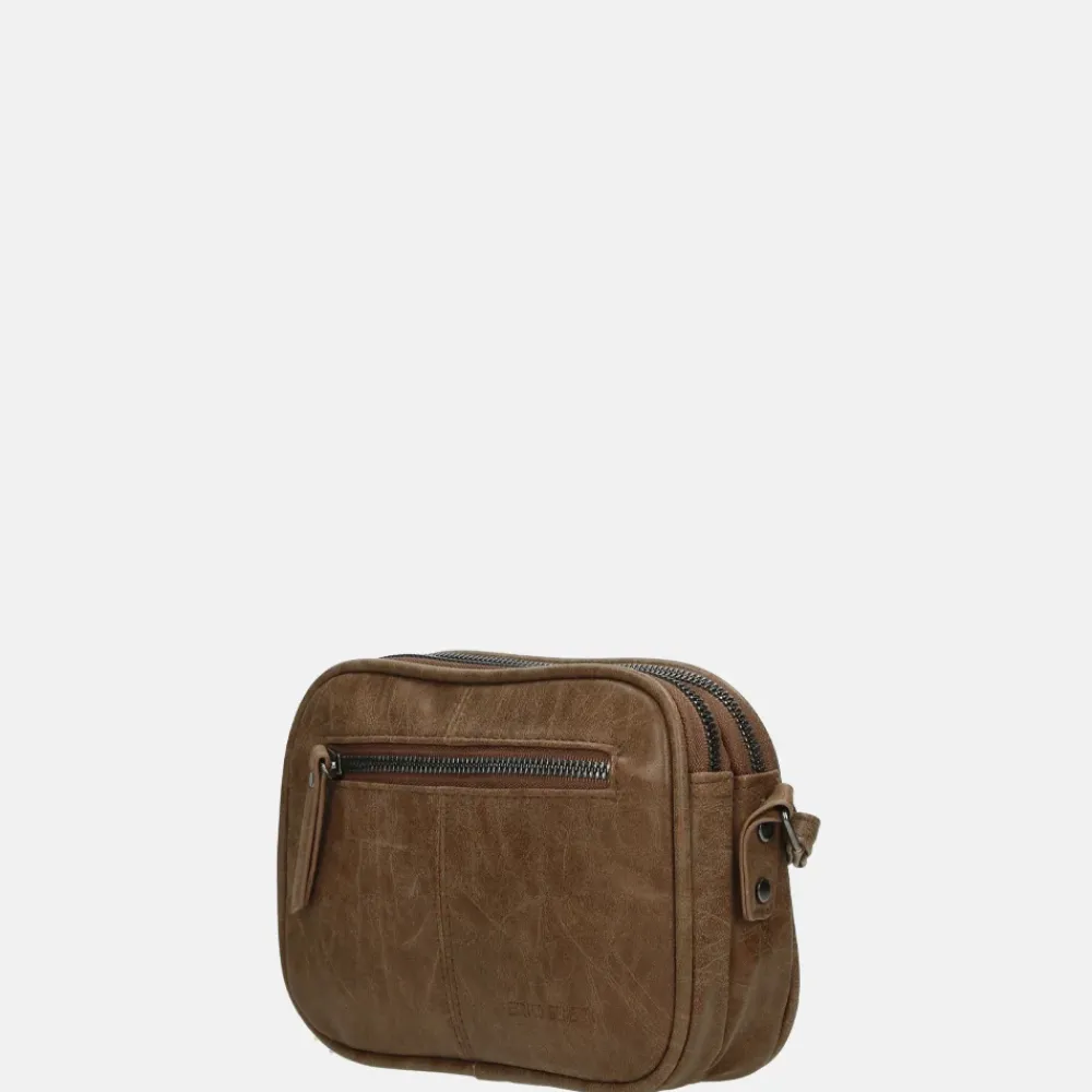 Crossbody Tassen^Enrico Benetti Zoë crossbody tas camel