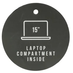 Laptop Rugzakken^Enrico Benetti Zürich laptoprugzak 15 inch zwart
