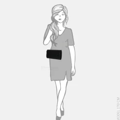 Clutches^Dugros Firenze clutch zwart