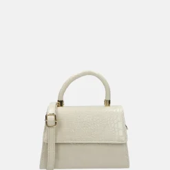 Crossbody Tassen^Firenze crossbody tas croco beige