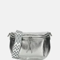 Crossbody Tassen^Firenze crossbody tas silver