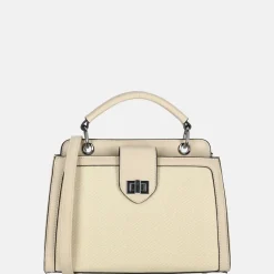 Handtassen^Firenze handtas beige
