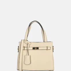 Handtassen^Firenze handtas beige