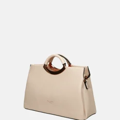 Handtassen^Firenze handtas beige