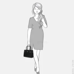 Handtassen^Firenze handtas black