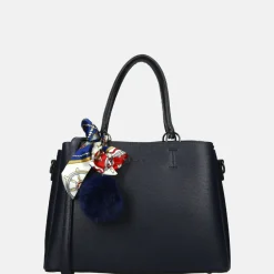 Handtassen^Firenze handtas dark blue
