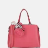 Handtassen^Firenze handtas fuchsia