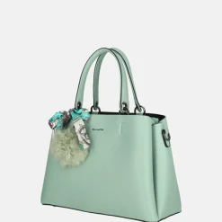 Handtassen^Firenze handtas light green