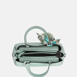 Handtassen^Firenze handtas light green