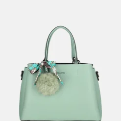 Handtassen^Firenze handtas light green