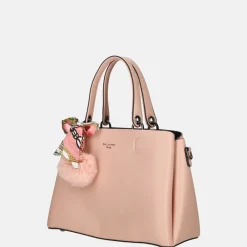 Handtassen^Firenze handtas pink
