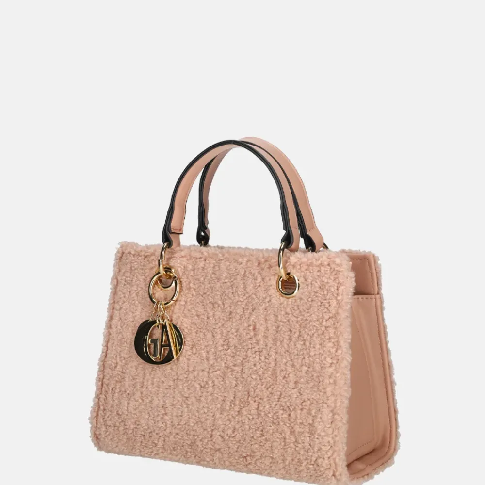 Handtassen^Firenze handtas pink
