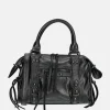 Handtassen^Firenze handtas studs black