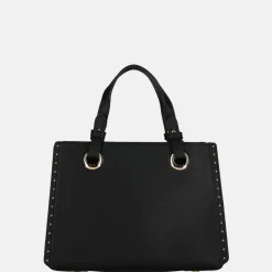 Handtassen^Firenze handtas studs black