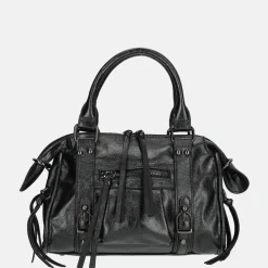 Handtassen^Firenze handtas studs black