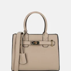 Handtassen^Firenze handtas taupe