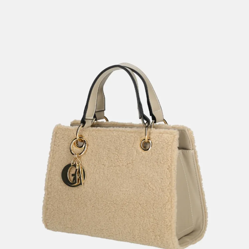 Handtassen^Firenze handtas taupe