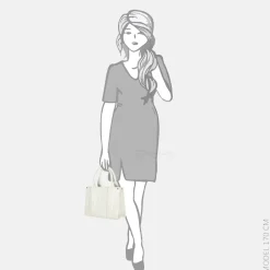 Handtassen^Firenze handtas tote bag M white