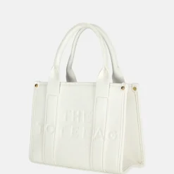 Handtassen^Firenze handtas tote bag M white