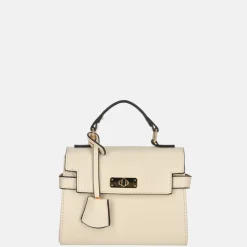 Handtassen^Firenze handtas XS beige