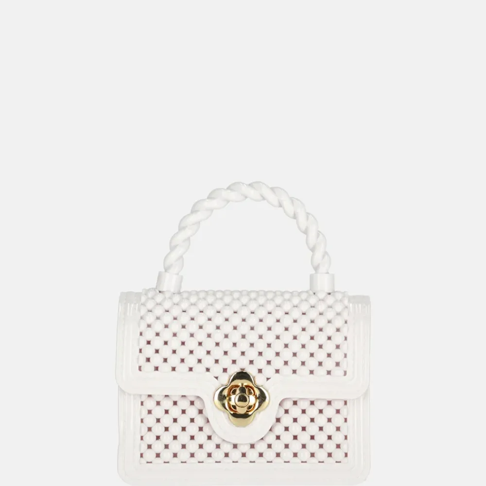 Handtassen^Firenze handtas XS white