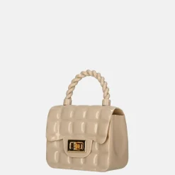 Handtassen^Firenze handtas XXS apricot