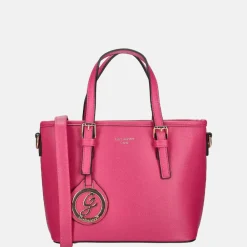 Handtassen^Firenze Saffiano handtas S rose