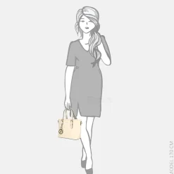 Handtassen^Firenze Saffiano handtas S beige