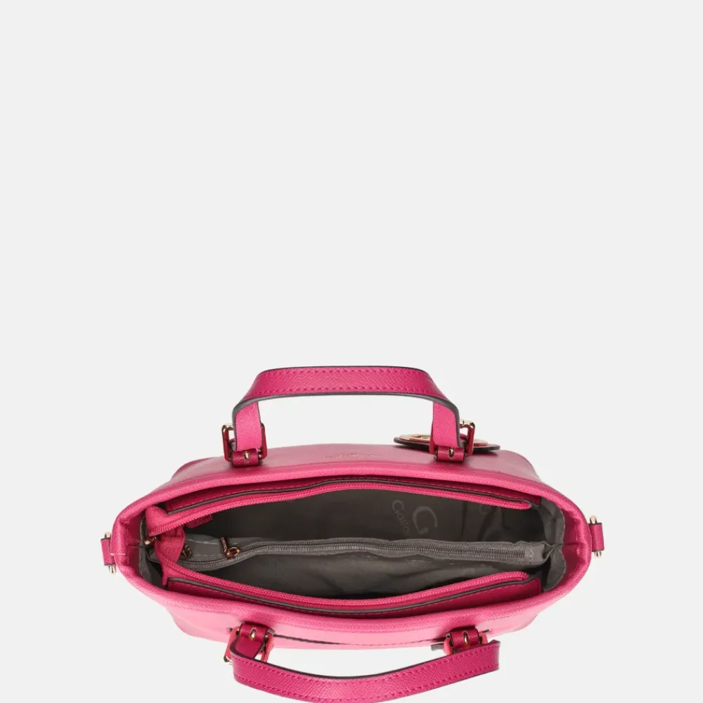 Handtassen^Firenze Saffiano handtas S rose