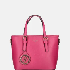 Handtassen^Firenze Saffiano handtas S rose