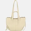 Schoudertassen^Firenze schoudertas beige