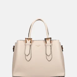 Schoudertassen^Firenze schoudertas beige