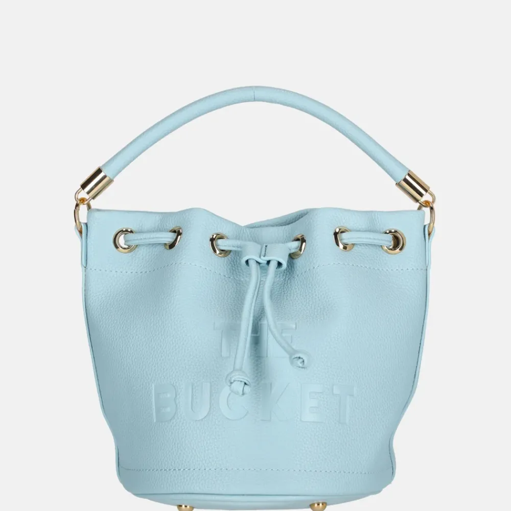 Schoudertassen^Firenze schoudertas light blue