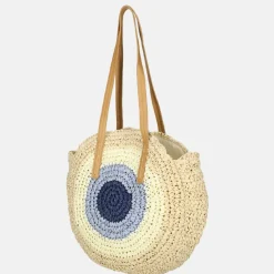 Shoppers^Firenze shopper beige blue